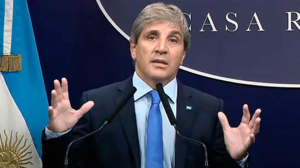 Ministro Luis Caputo: "En febrero continuó creciendo el financiamiento bancario a PyMEs"