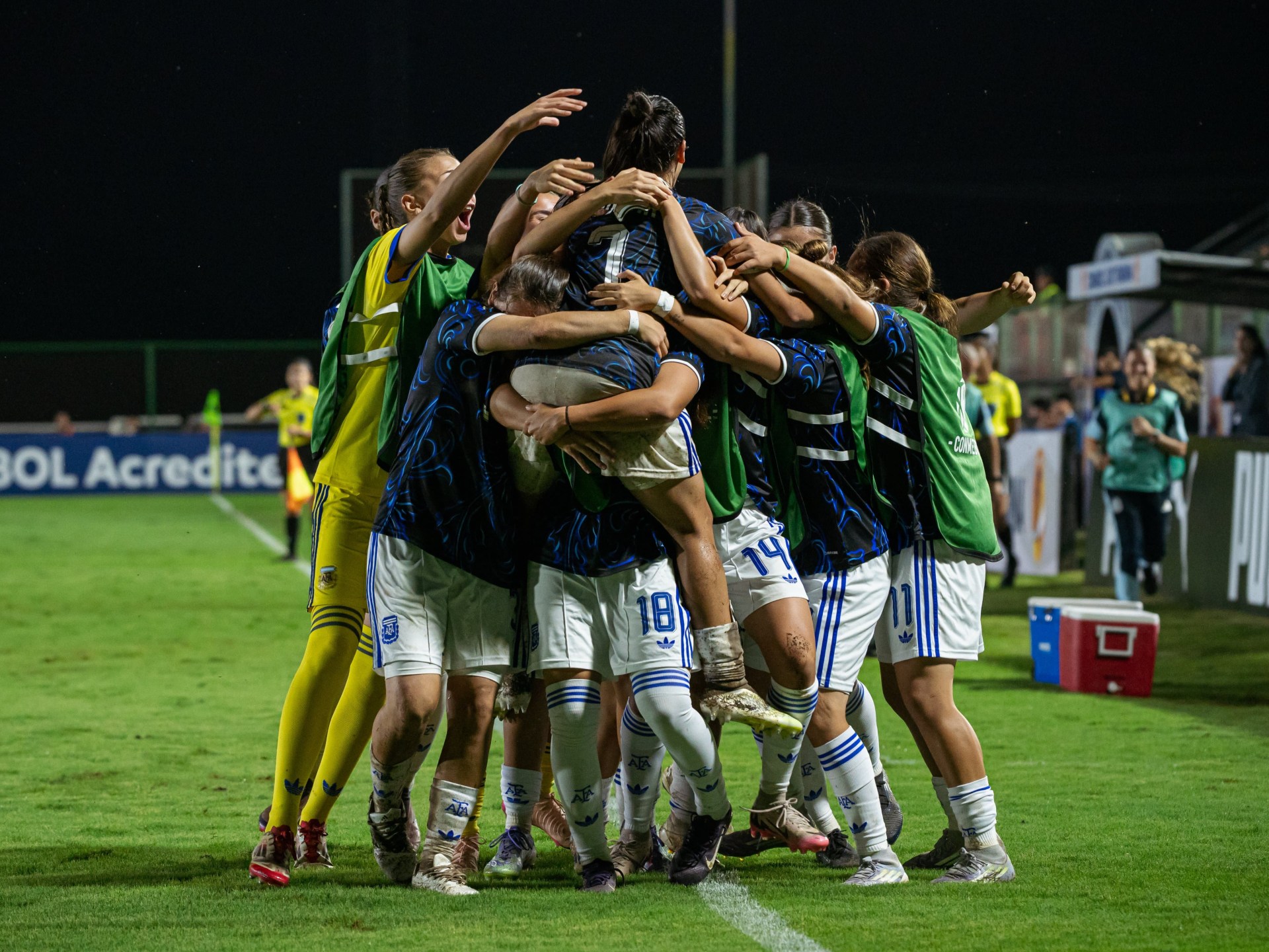 Argentina debutó con triunfo en el Sudamericano Sub-17 femenino