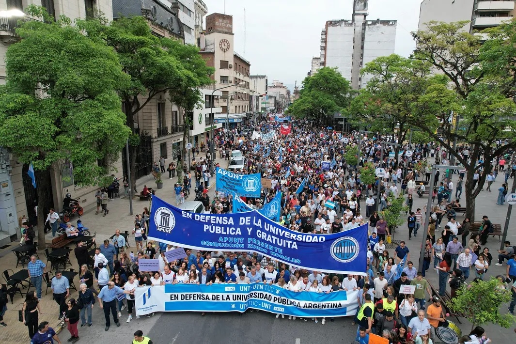 La marcha universitaria federal del 12 de mayo se hará sentir en Tucumán
