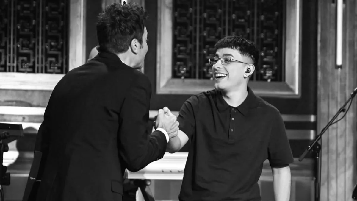 Trueno conquistó el show de Jimmy Fallon con el espíritu de La Boca y un homenaje a Los Wachiturros