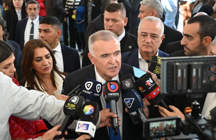 Jaldo aseguró que el acueducto de Vipos “no peligra nada” y garantizó que la obra se hará “en un 100%”