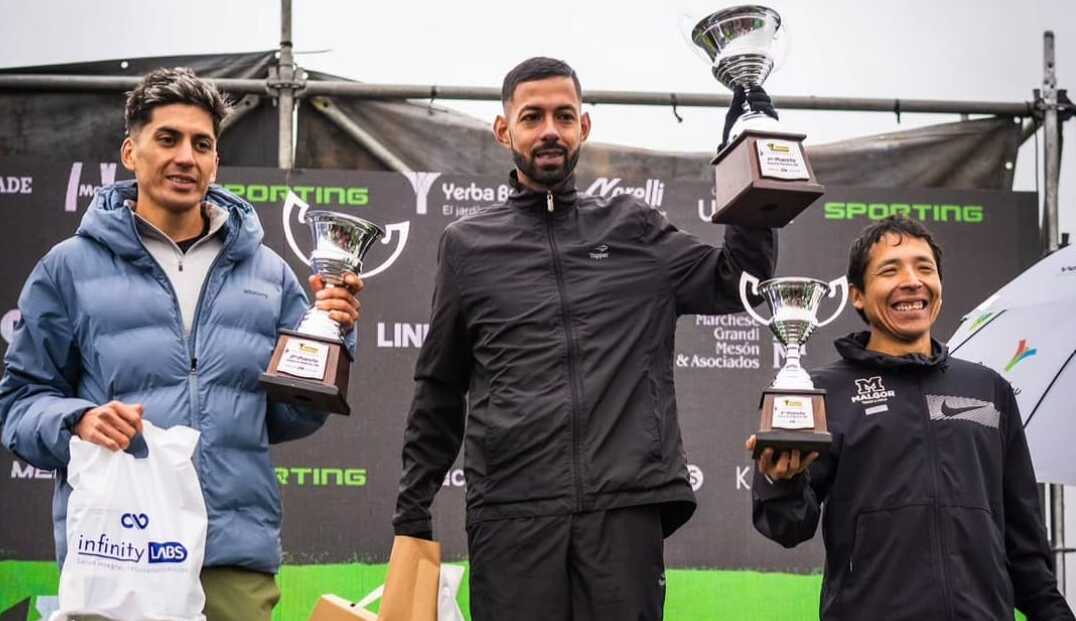 Arón Quiroga y Gisela Díaz fueron los grandes ganadores de los 21k de Yerba Buena
