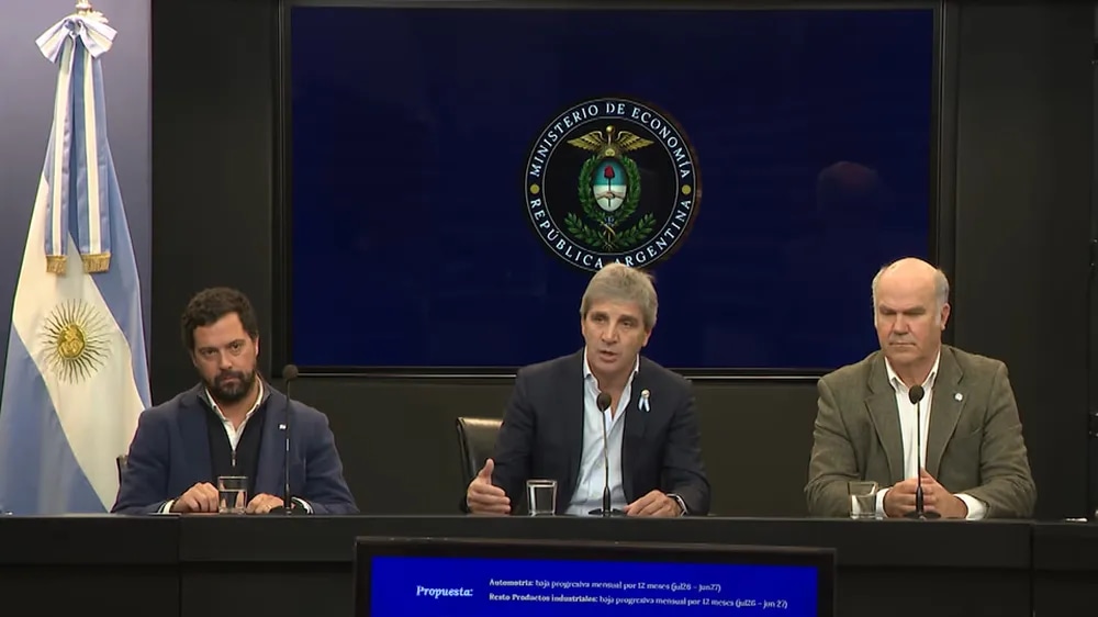 El ministro Caputo expuso detalles sobre la baja de retenciones anunciada por Javier Milei 