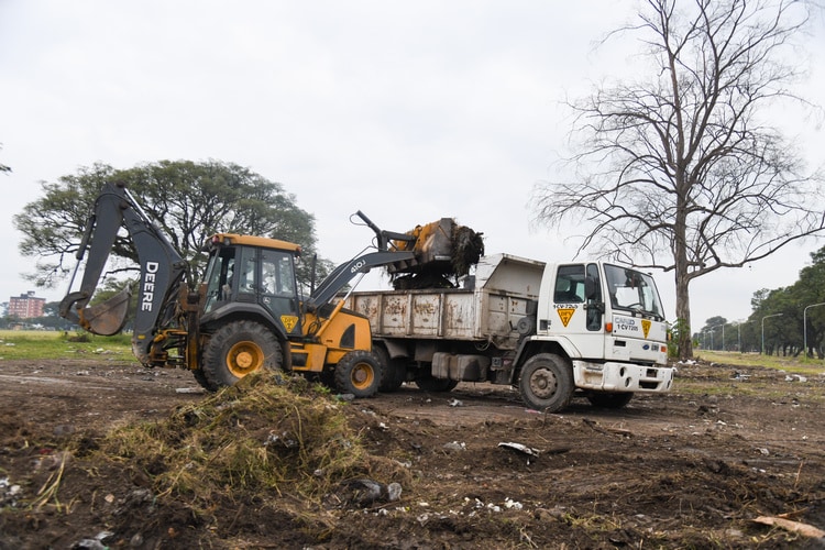 El Gobierno avanza con los trabajos para transformar Campo Norte en un nuevo parque metropolitano