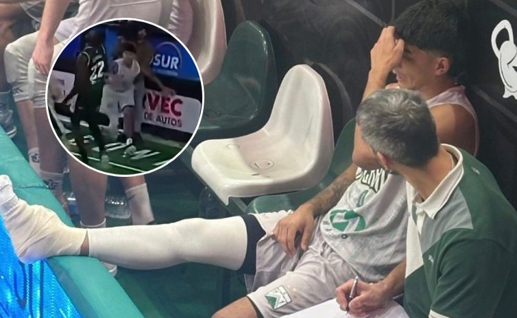 El tucumano Lezcano se lesionó por un camarógrafo y Ferro no se quedó callado