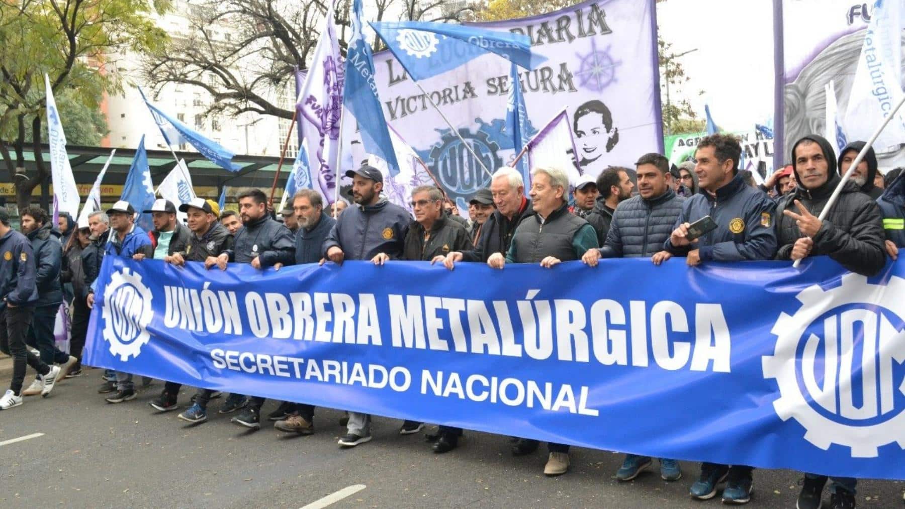 La UOM realizará un abrazo simbólico en rechazo a la intervención judicial del gremio