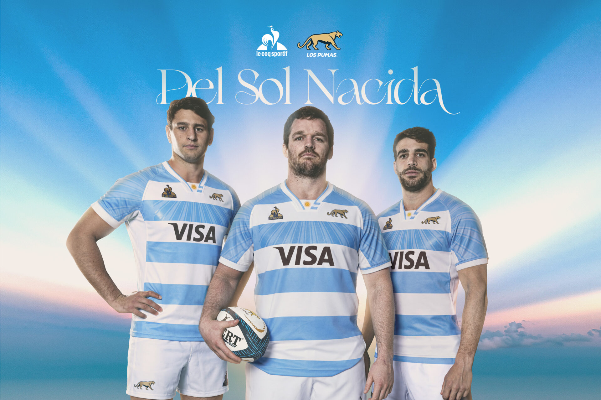 Los Pumas presentaron sus nuevas camisetas de cara al Nations Championship