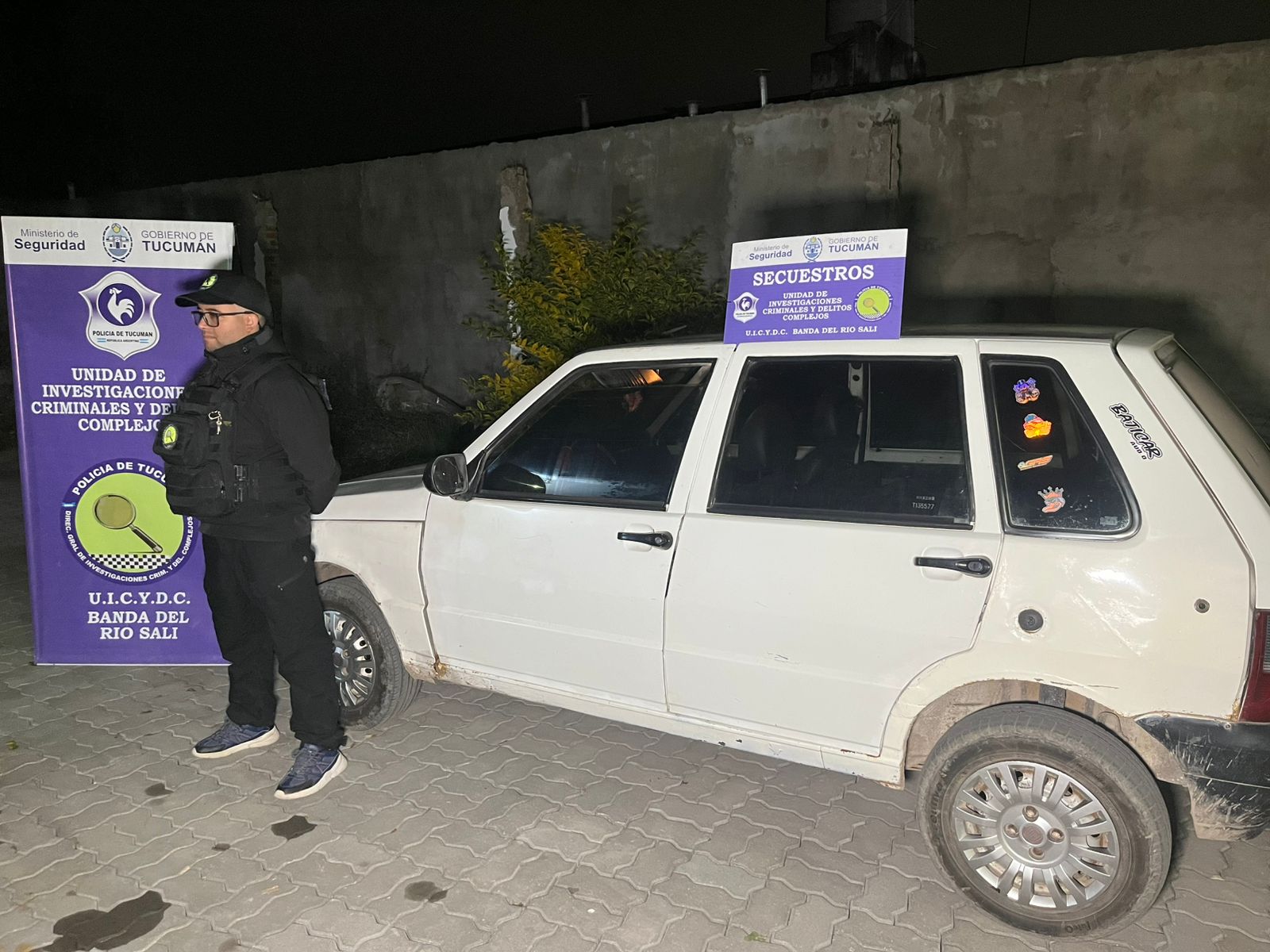 Llevaba 10.000 dosis de cocaína en un Fiat Uno y lo descubrieron