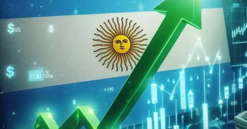 Las acciones argentinas treparon hasta 10% y el riesgo país cerró en 500 puntos