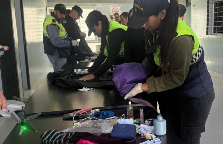 Hallaron marihuana en un vehículo que transportaba visitantes al Instituto Padre Cura Brochero