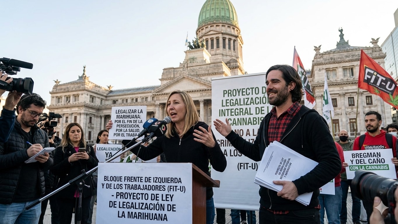 Diputados de izquierda presentaron un proyecto para legalizar la marihuana al 100%: venta libre, autocultivo y amnistía