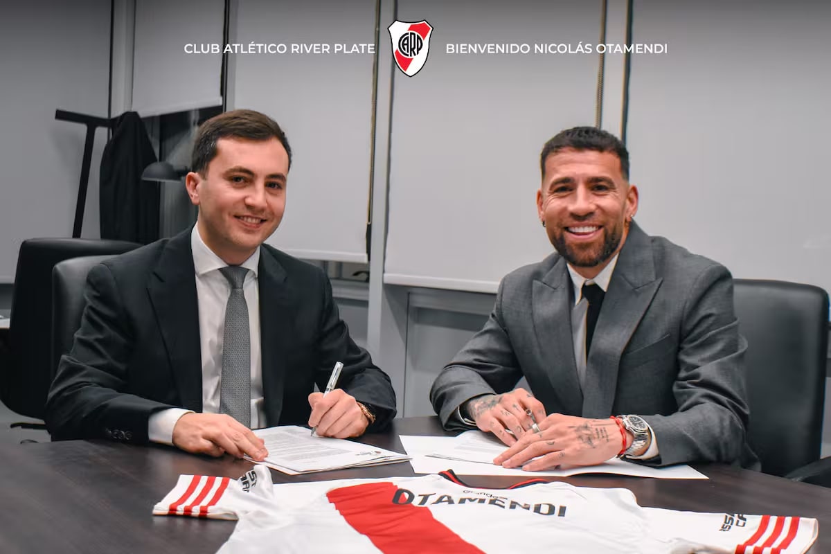 River se refuerza con un campeón del mundo: Otamendi es del Millonario