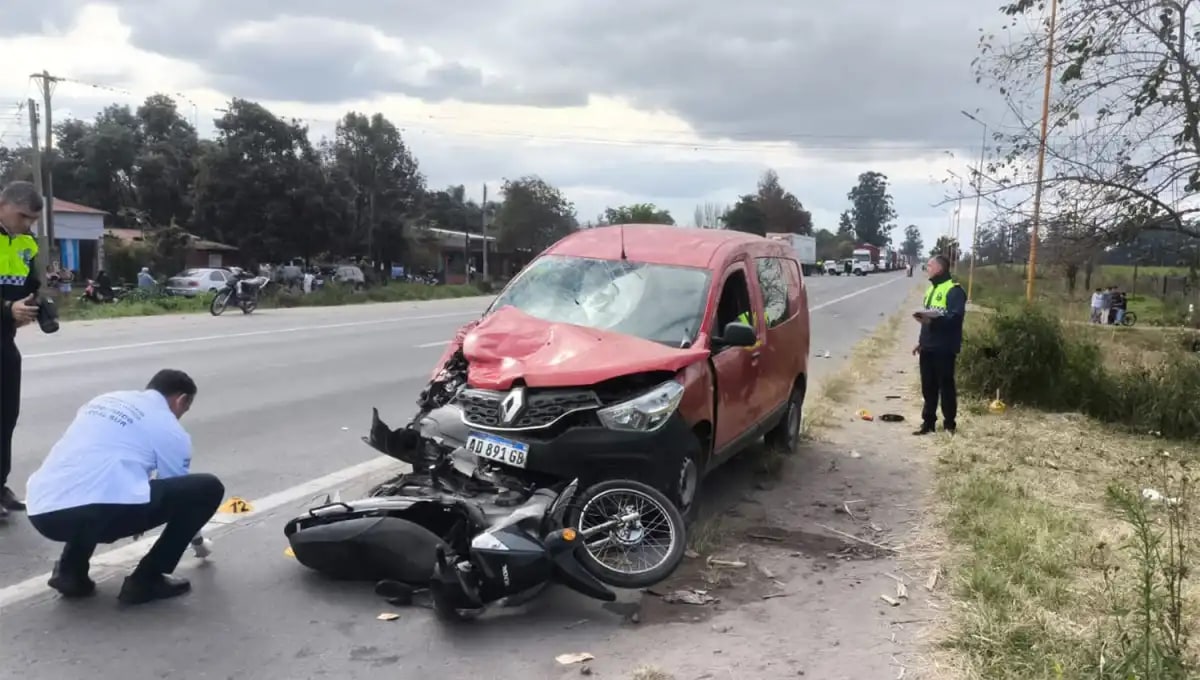 Fatal accidente en la ruta 38: murieron un niño y un adolescente
