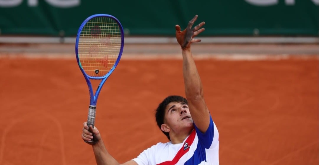 El tucumano Gonzalo Lazarte concluyó su primera participación en Roland Garros