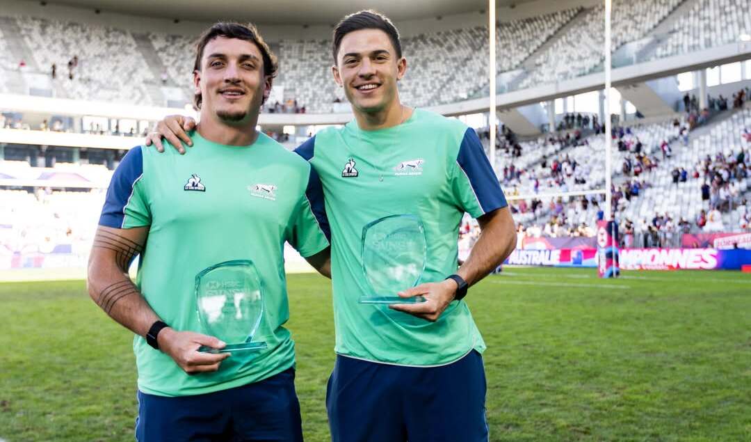 Dos jugadores de los Pumas 7s fueron distinguidos en el cierre del Circuito Mundial