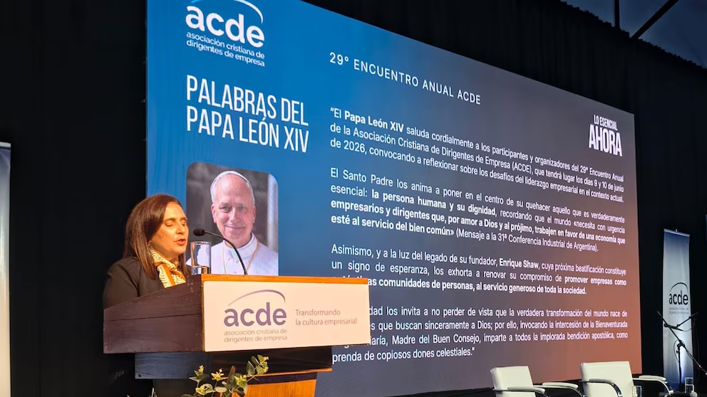 El Papa León XIV pidió a los empresarios argentinos impulsar una economía orientada al bien común