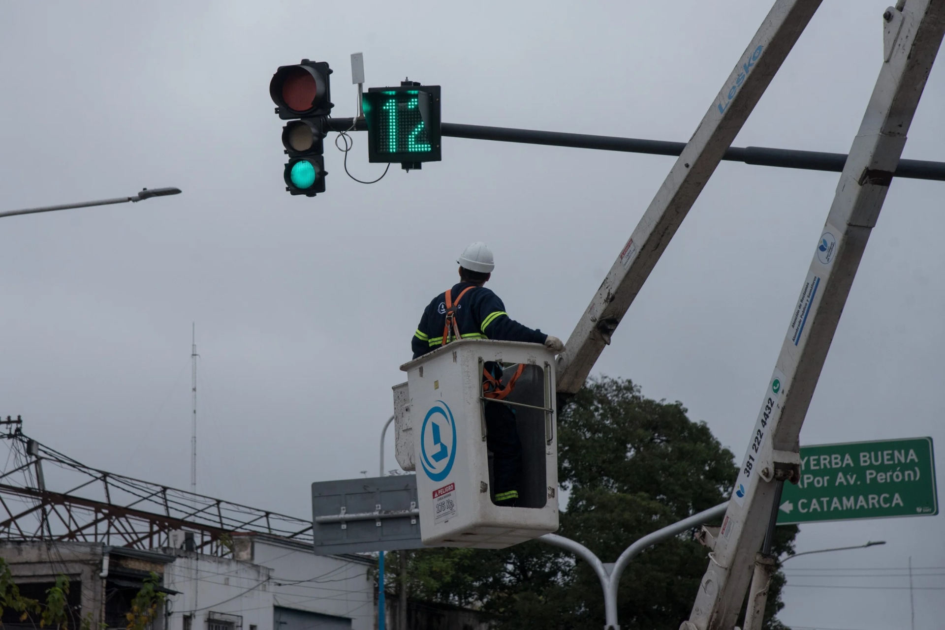 La Municipalidad sumó cuatro nuevos semáforos en la zona norte de la capital