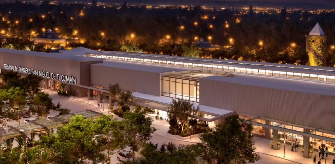La Nueva Terminal de Ómnibus revela su rostro futurista para transformar definitivamente el acceso a la provincia