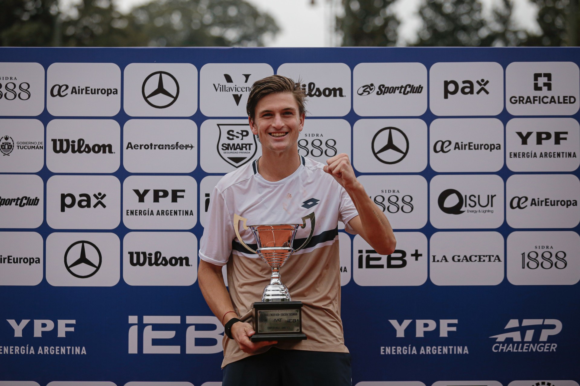 Luciano Ambrogi se consagró campeón de la tercera edición del Challenger de Tucumán