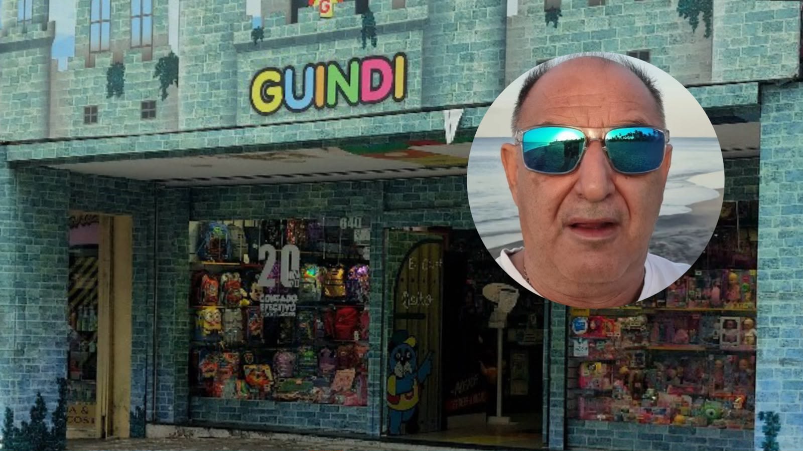 Falleció Roberto Guini,  fundador de la tradicional juguetería Guindi