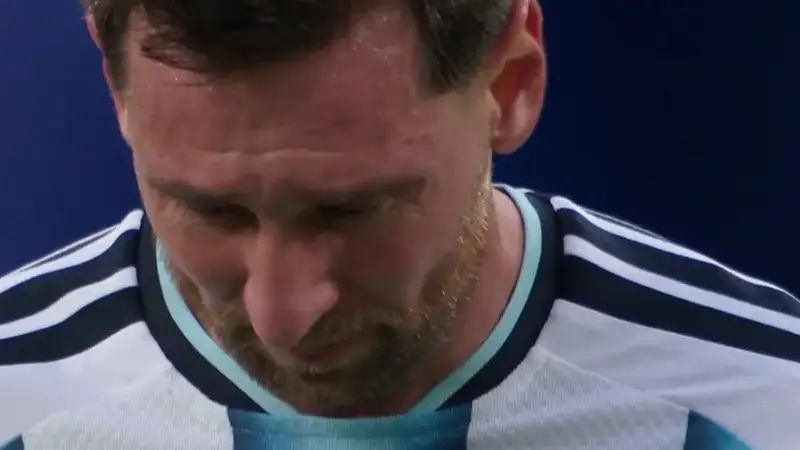 "Es ajeno al fútbol": Messi explicó el motivo de sus lágrimas en el primer gol