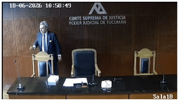 Escándalo en el juicio Lebbos contra Virginia Mercado: el juez se fue a los gritos 