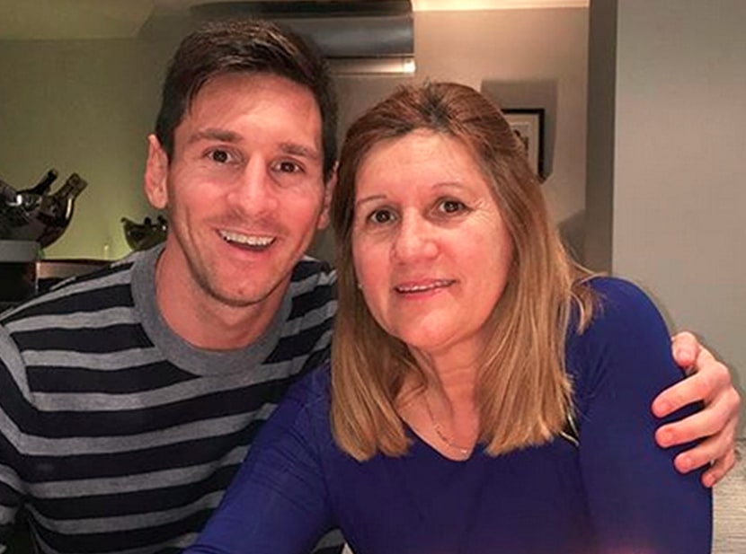 Tras la fake news, la mamá de Lionel Messi propuso tomar un café con Florencia Peña