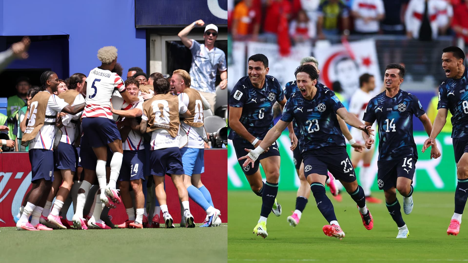 El sueño americano tiene alas y el guaraní tiene corazón: el Grupo D ya tiene su primer clasificado