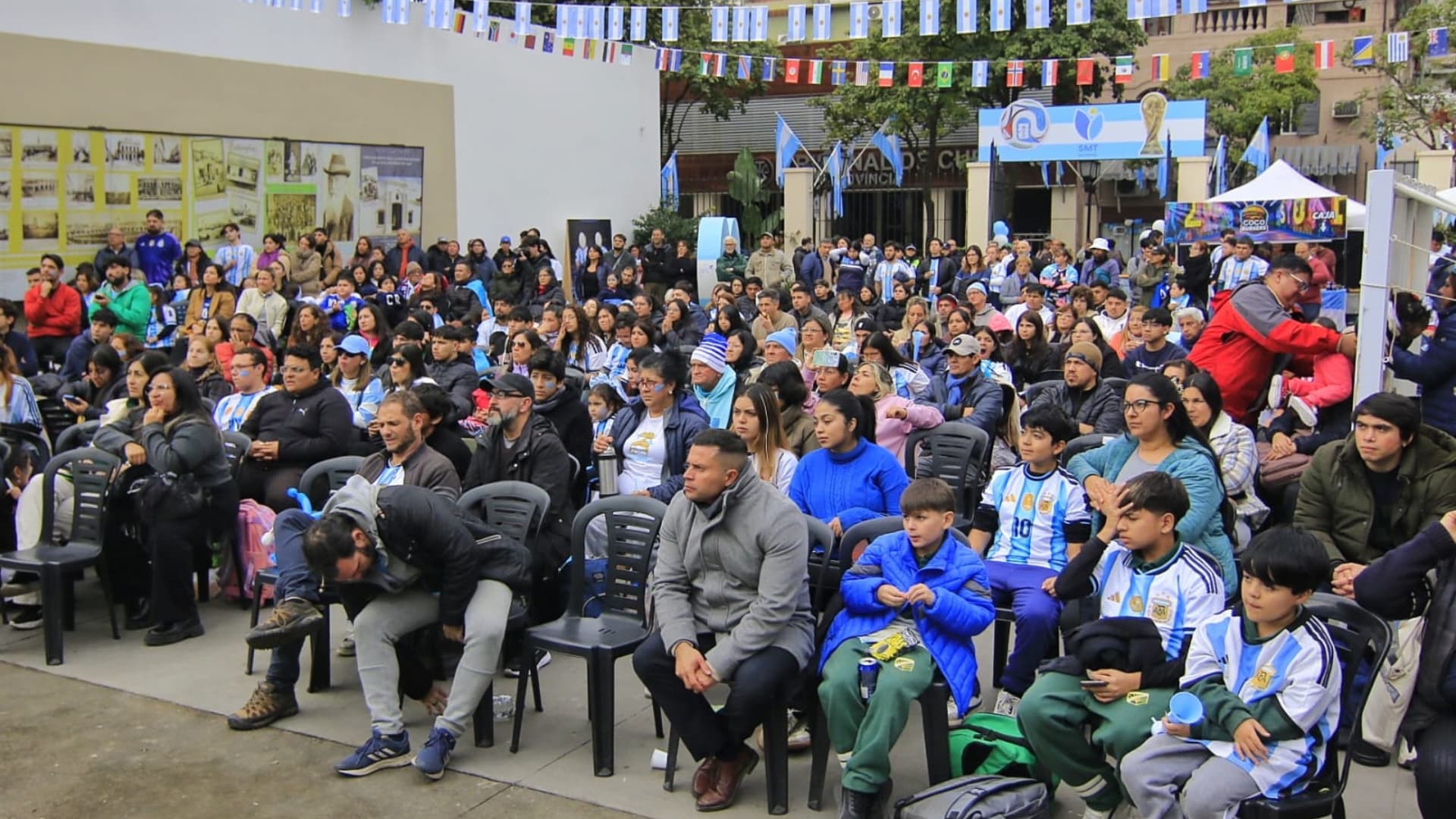 San Lorenzo y Congreso: el rincón donde la Copa del Mundo tiene tonada tucumana 
