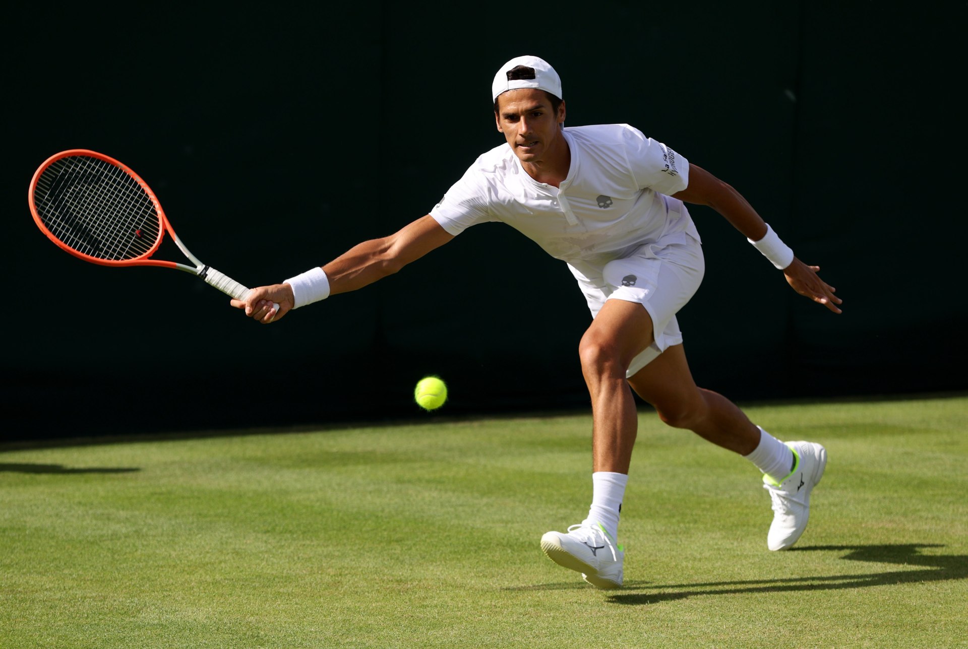 Federico Coria obtuvo el único triunfo argentino en el arranque de la qualy de Wimbledon
