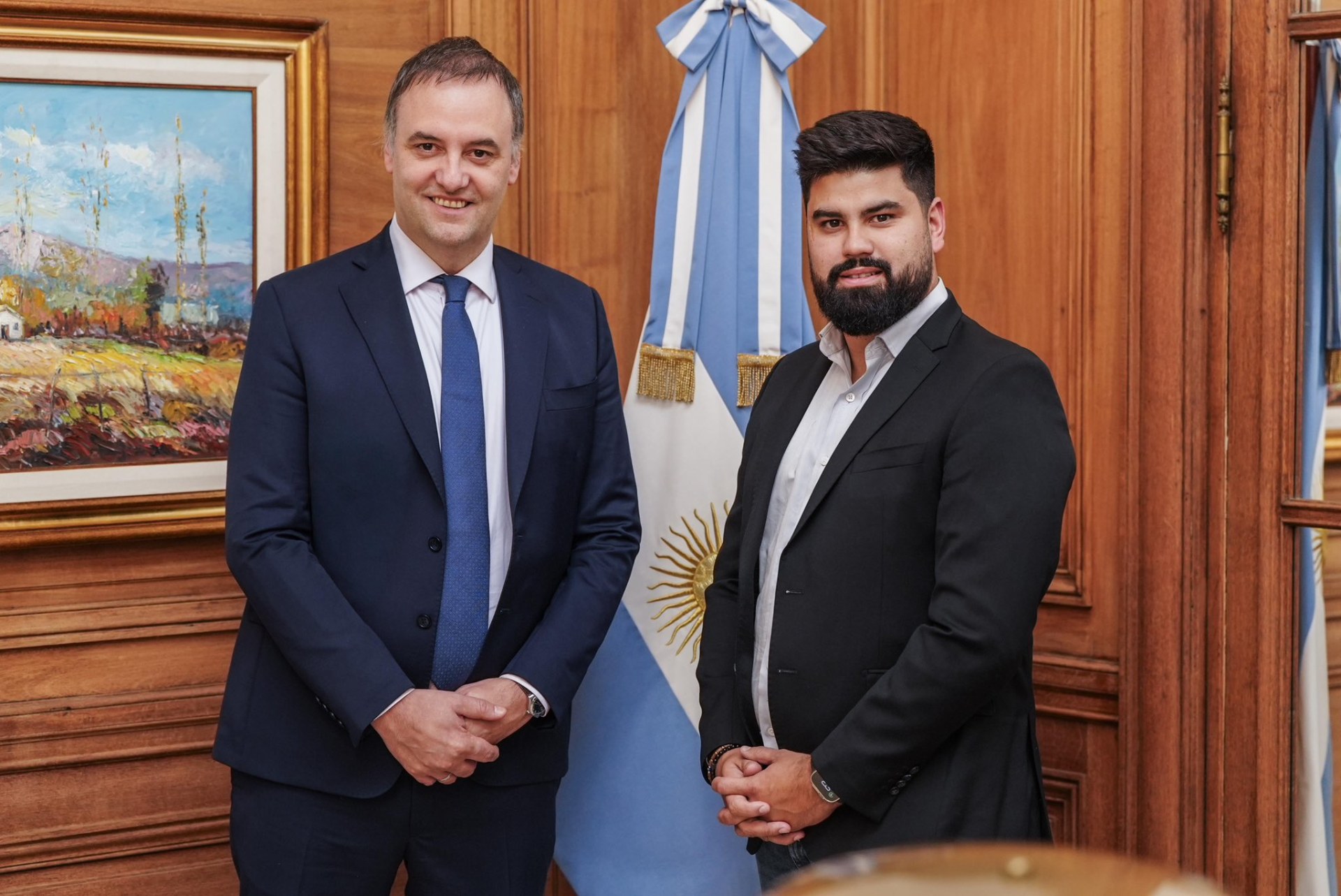 Manuel Adorni: "Bienvenido Fabián Fernández, nuevo Secretario de Comunicación y Prensa del Gobierno Nacional"