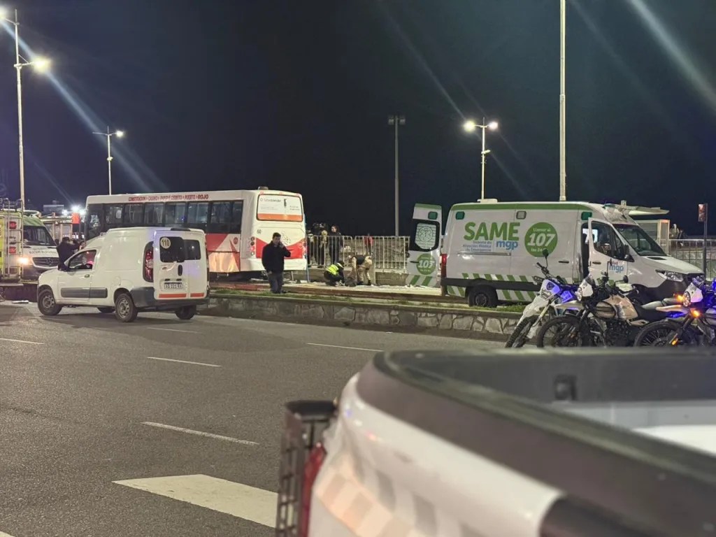 Una mujer falleció y varias personas resultaron heridas tras un grave accidente de colectivo en Mar del Plata
