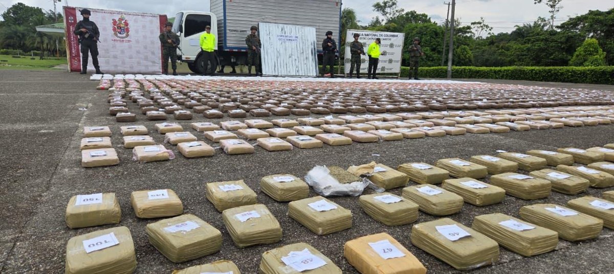 Incautan 1,7 toneladas de marihuana en una zona rural de Venezuela