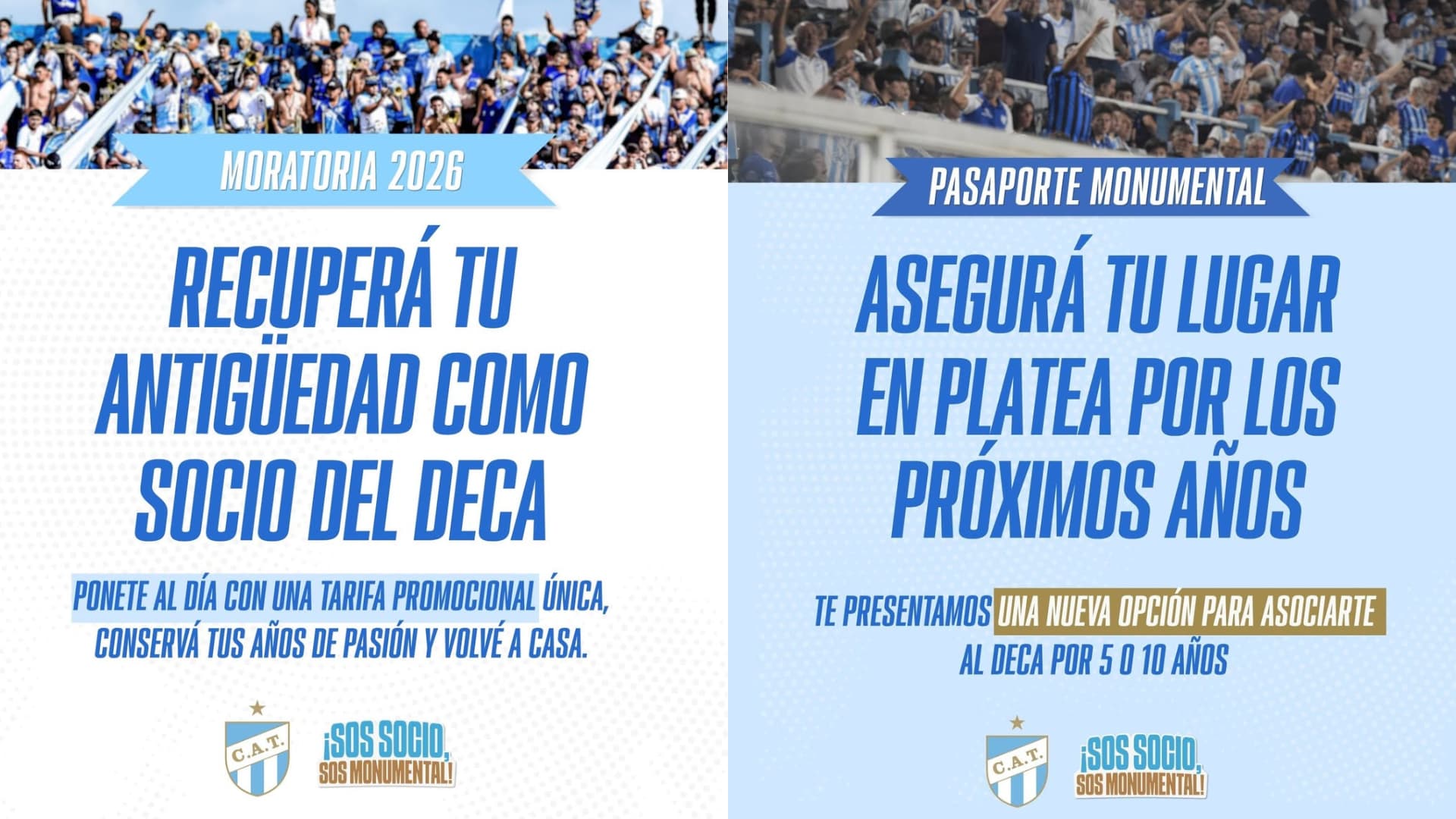 Atlético Tucumán congeló el tiempo: cuotas fijas por una década y una puerta abierta para los que se alejaron