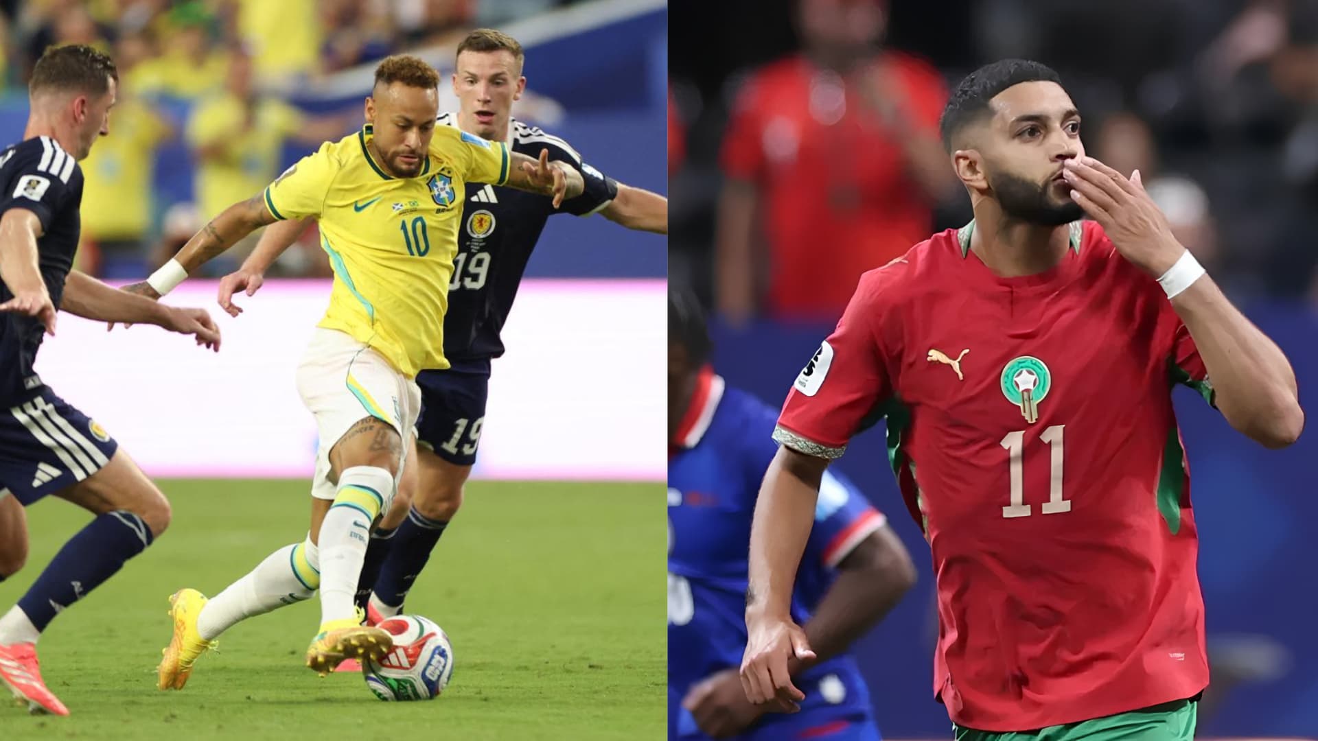 Neymar volvió y el Grupo C se cerró con fuego: Brasil primero, Marruecos segundo