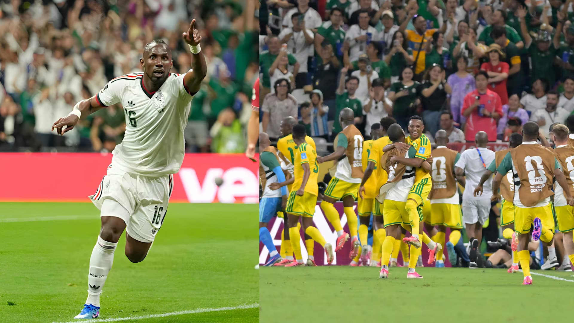 México aplastó a República Checa y Sudáfrica hizo historia en el Grupo A