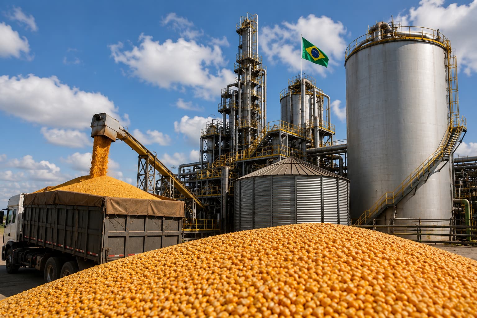 El bioetanol gana terreno en Brasil y presiona sobre las exportaciones