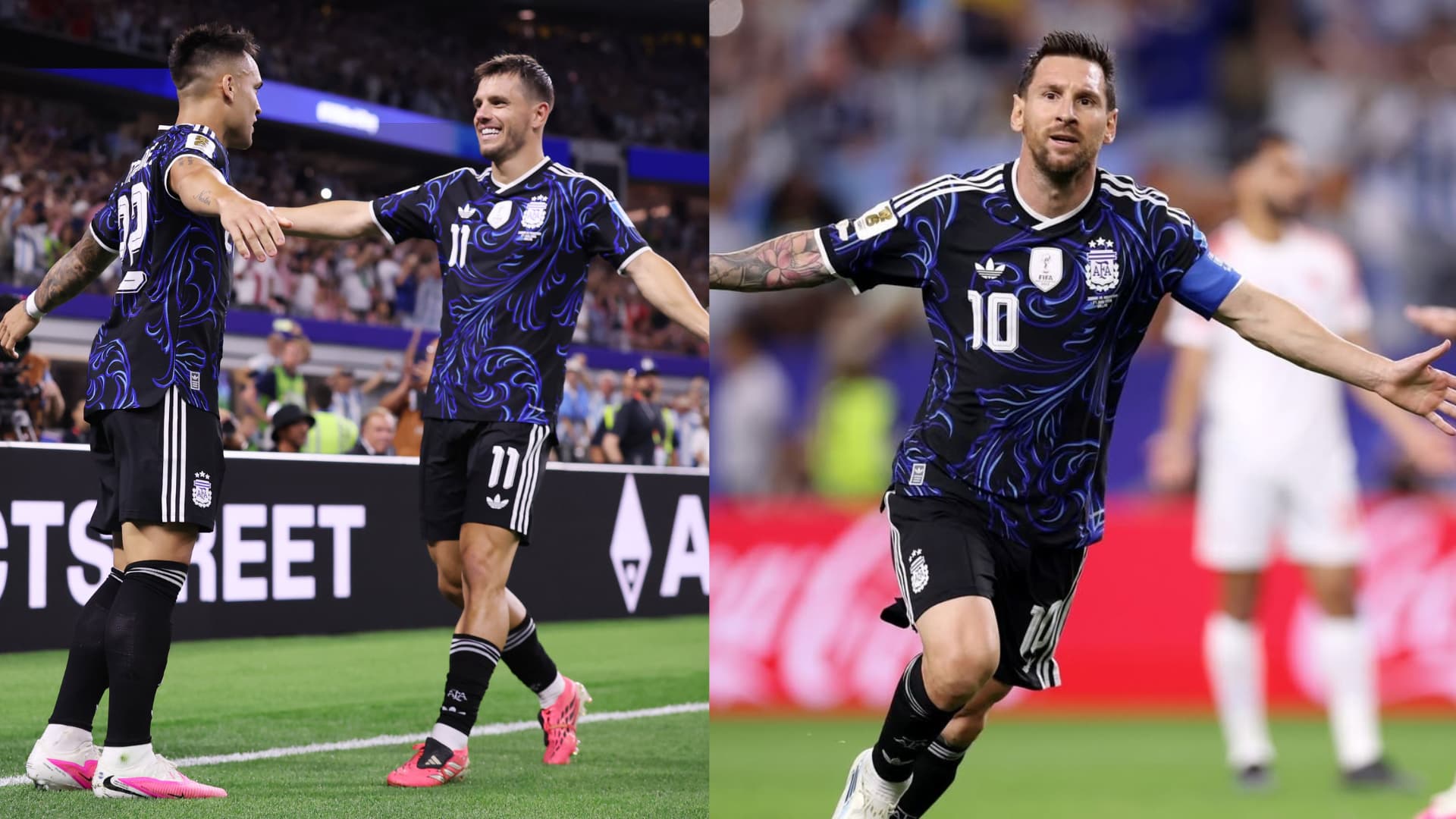 Con otras caras pero con la misma identidad, Argentina venció 3-1 a Jordania sin transpirar demasiado