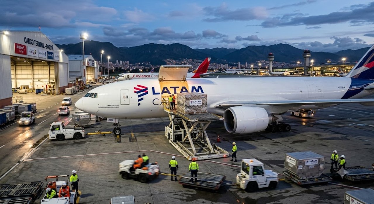 La demanda mundial de carga aérea creció 6% en mayo y las aerolíneas latinoamericanas aumentaron 1,9%