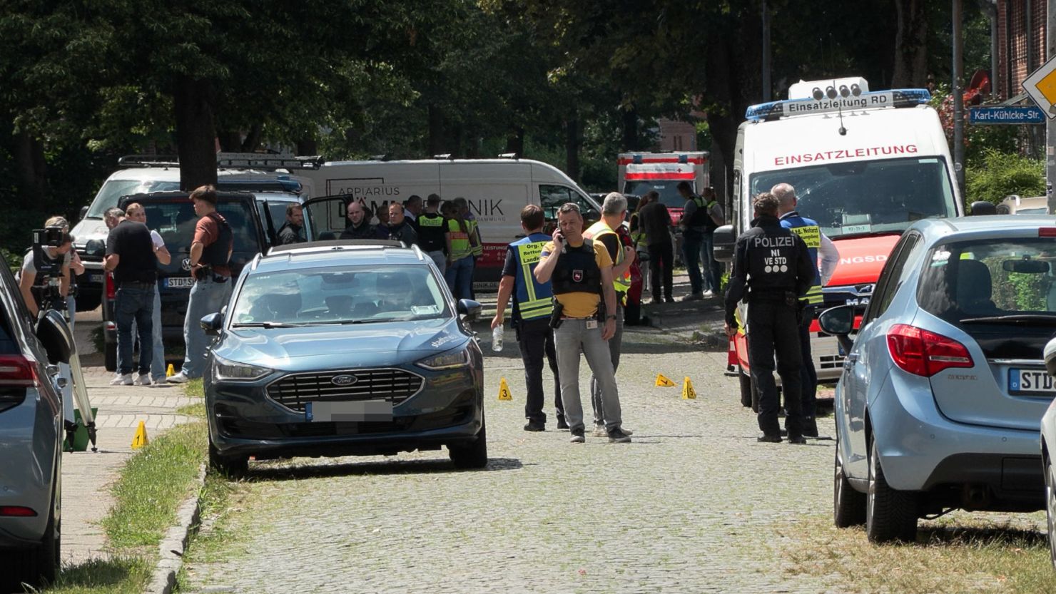Un sangriento tiroteo en el norte de Alemania provocó la muerte de al menos cinco personas