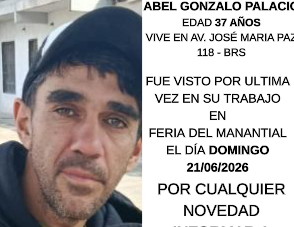 Investigan la misteriosa desaparición de un feriante de El Manantial