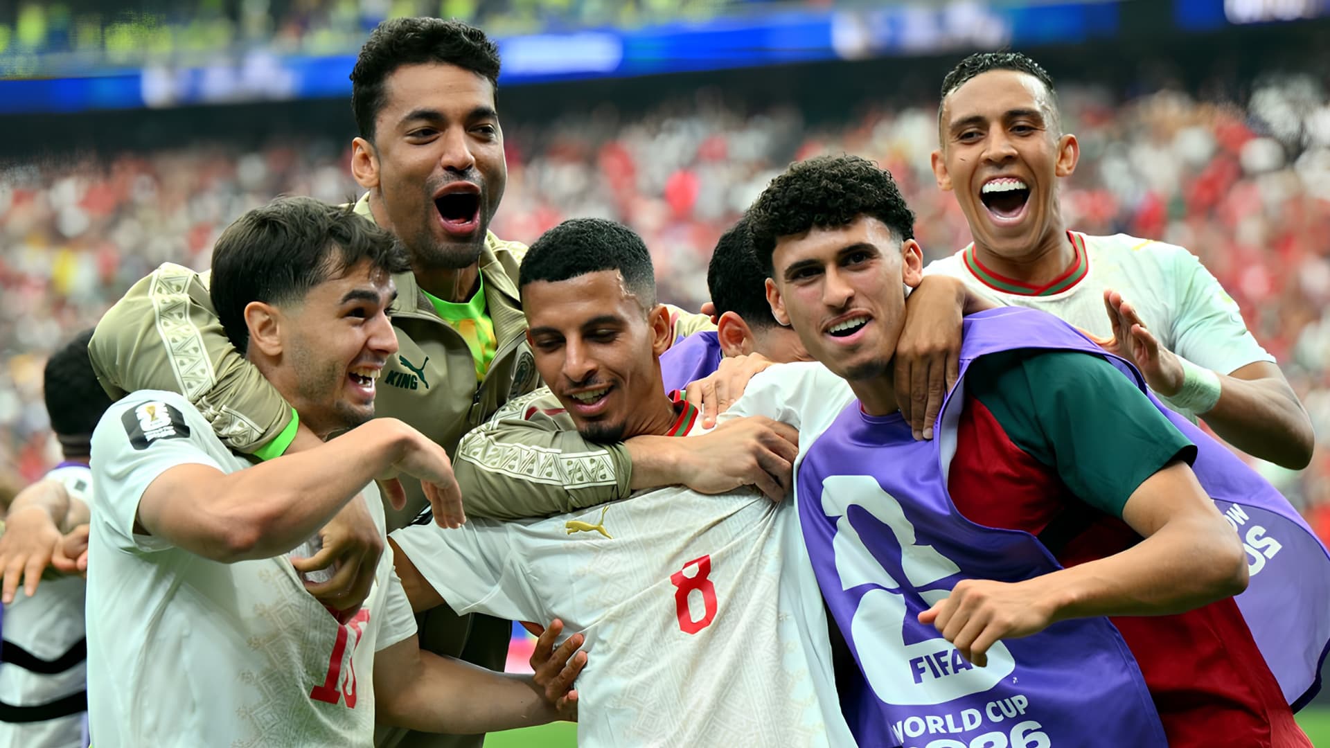 Marruecos goleó a Canadá y quedó entre los ocho mejores del mundo