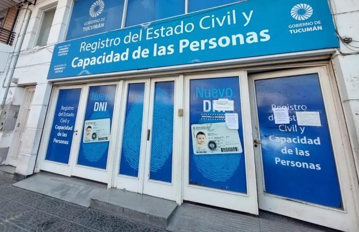 El Registro Civil instalará una sede especial en la capital durante el receso invernal