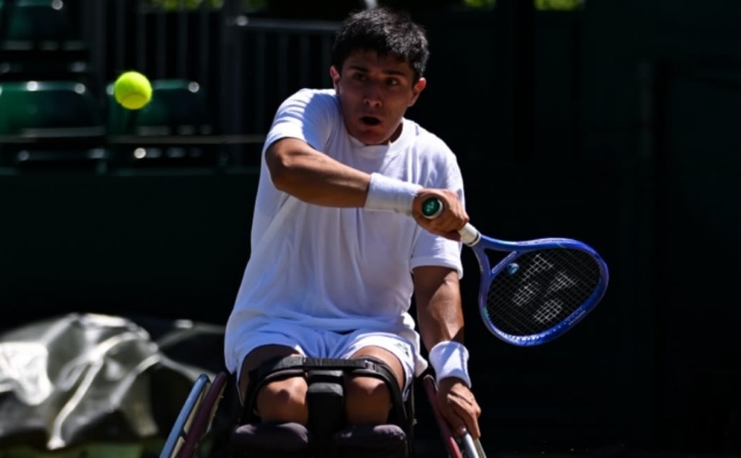 El tucumano Gonzalo Lazarte completó su primera participación en Wimbledon