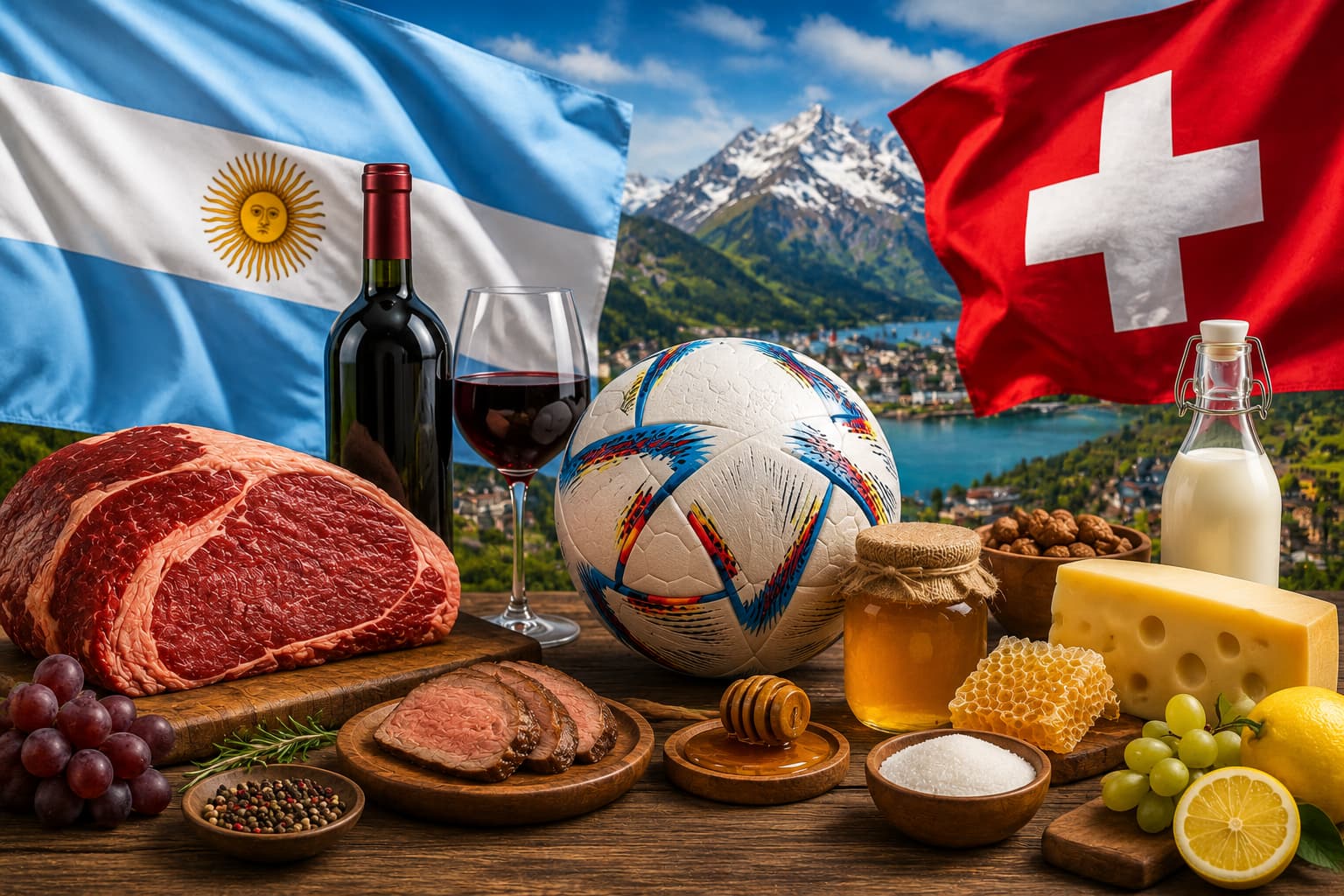 Del Mundial al comercio agroexportador: qué alimentos argentinos llegan al mercado suizo