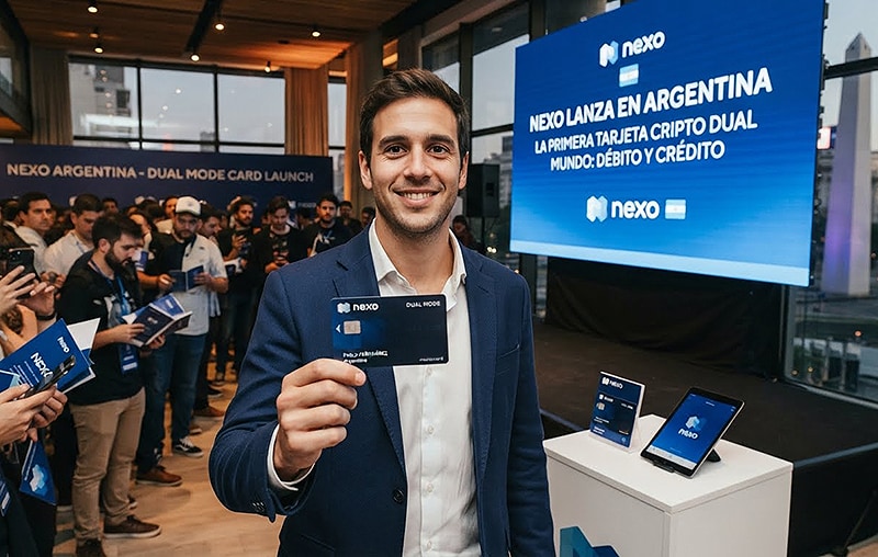 Lanzan en Argentina la primera tarjeta cripto de débito y crédito del mundo