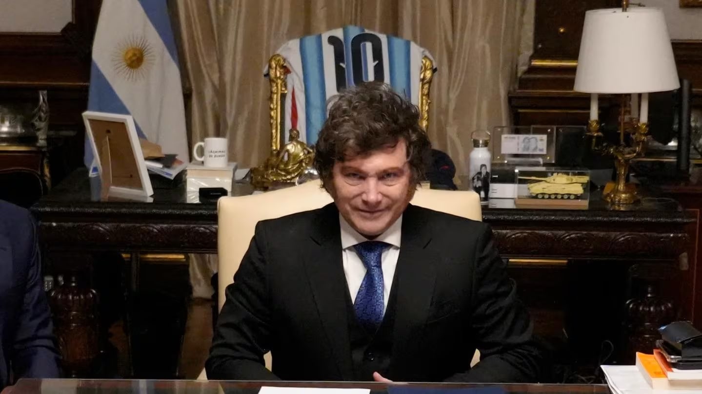 Javier Milei celebró el triunfo de la Selección Argentina