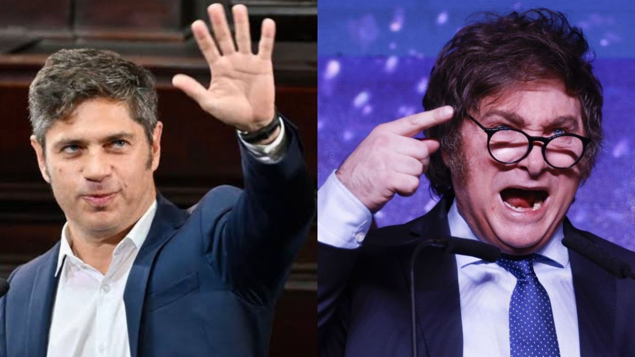 Un relevamiento de 13 consultoras ubica a Milei por delante de Kicillof en cuatro escenarios electorales para 2027