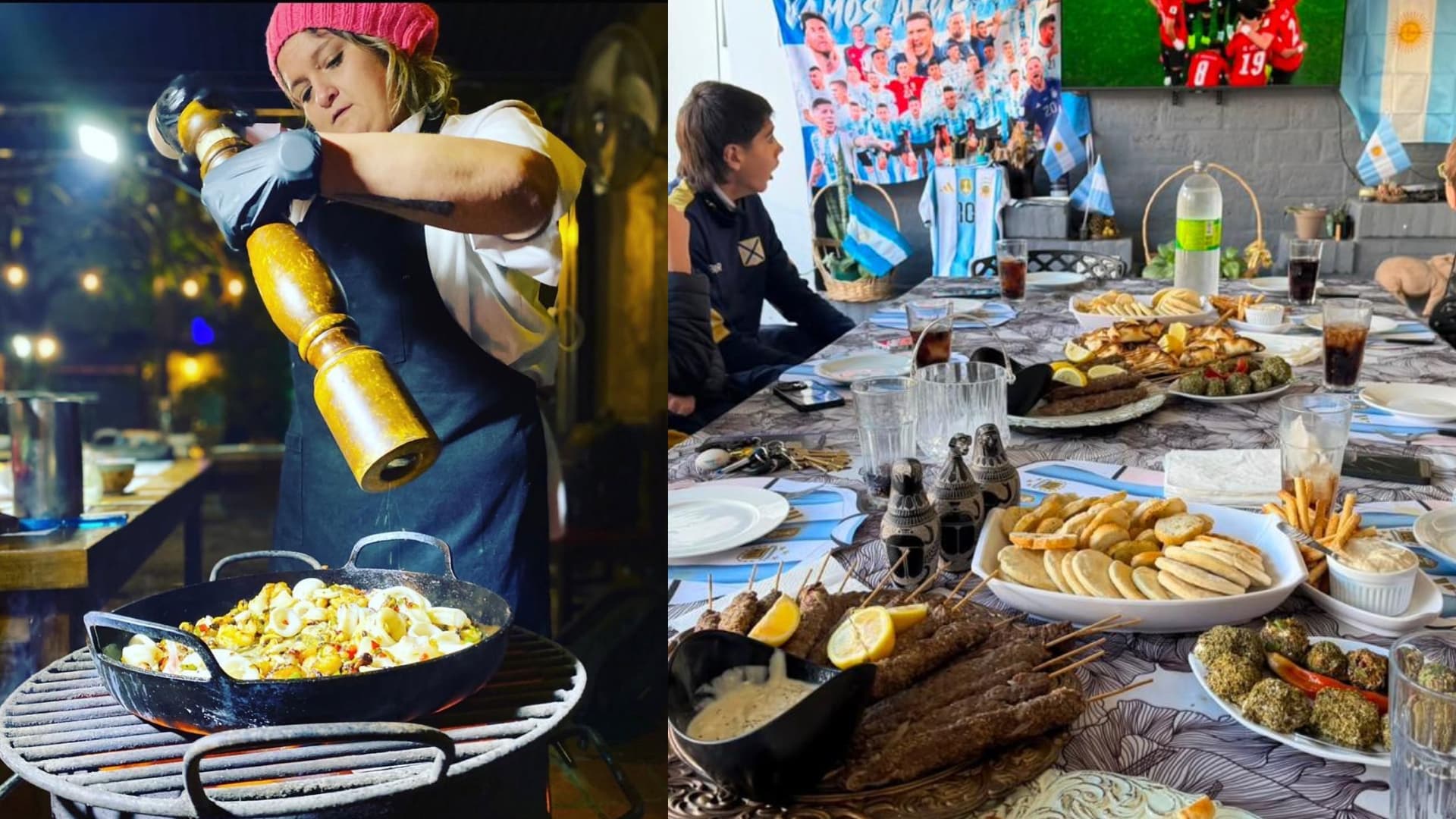 Agustina Salazar, la chef tucumana que "devora" a los rivales de Argentina en cada partido