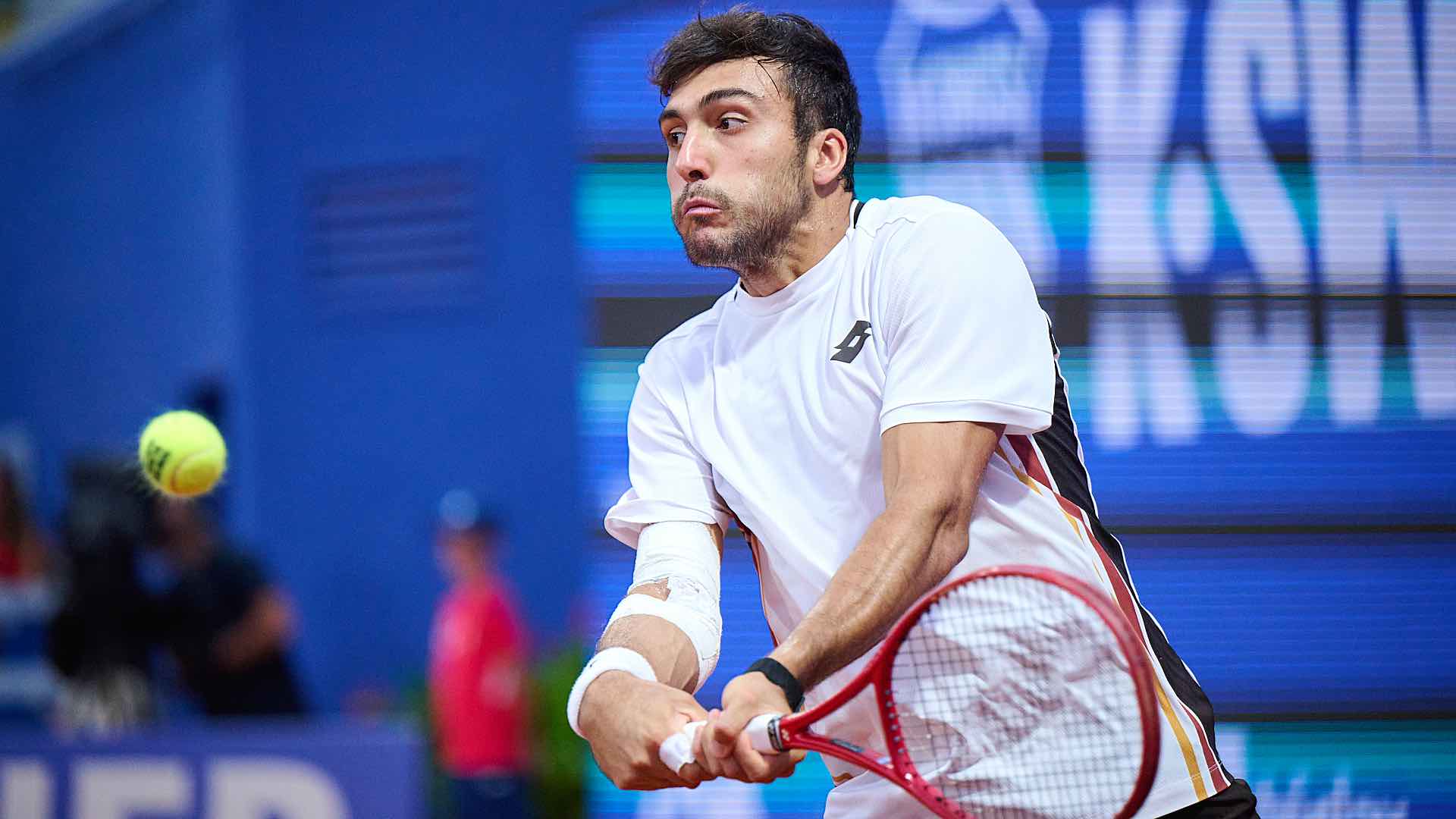 Román Burruchaga sigue de racha y ya está en semifinales en Umag